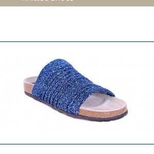 PLUMEX | BIO 400 Knitted Top Slides. Sz 42